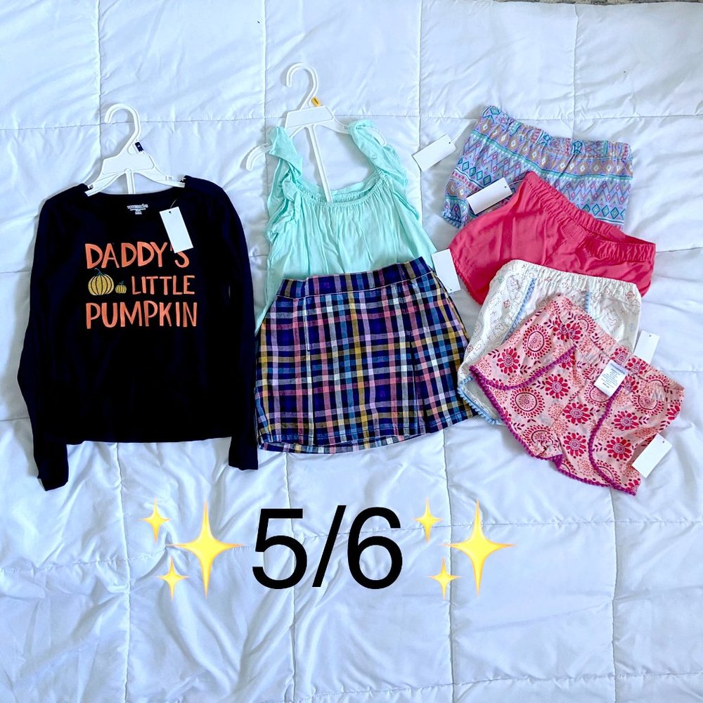 Girls shorts/ skirt / shirt